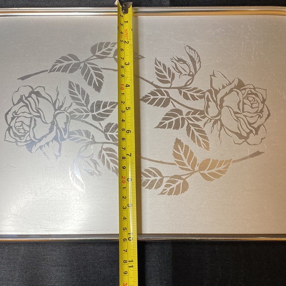 Vintage Aluminum Serving Tray - Picture 11 of 11